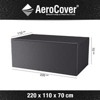 Aerocover Weather Resistant Outdoor Table Cover, Rectangular, 220x110x70cm