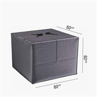 Aerocover Weather Resistant Garden Cushion Storage Bag, 80x60x60cm