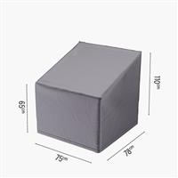 Aerocover Weather Resistant Outdoor High Lounge Chair Cover, 75x78x110cm
