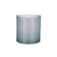 Edelman Estelle Cylinder Glass Vase, Blue