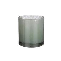 Edelman Estelle Cylinder Glass Vase, Green