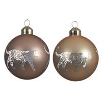 Kaemingk Glitter Leopard Cut Out Bauble