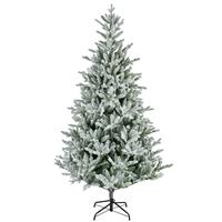 Kaemingk Everlands Snowy Allison Pine Artificial Christmas Tree, 6ft
