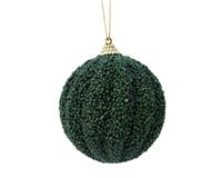 Kaemingk Glitter Foam Bauble, Green