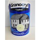 Granocryl Smooth Masonry Paint, 5L, Fern