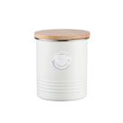 Typhoon Living Tea Storage Jar, 1 Litre, Cream