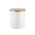 Typhoon Living Sugar Storage Jar, 1 Litre, Cream