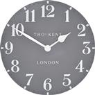 Thomas Kent Arabic Wall Clock, 51cm, Grey