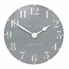 Thomas Kent Arabic Wall Clock, 51cm, Flax Blue