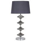 Pacific Lifestyle Gabby Glass Table Lamp, Grey