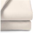Belledorm 200 Thread Count Fitted Sheet, Single, Ivory