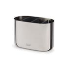 Joseph Joseph EasyStore Luxe Toothbrush Caddy, Large, Stainless Steel