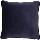 Malini Luxe Velvet Cushion, Navy