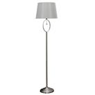 Casa Crystal Hanging Floor Lamp, Silver