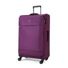 Rock Luggage Paris Soft Suitcase, Large, Purple