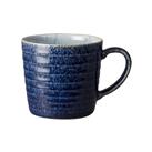 Denby Studio Blue Cobalt Ridged Mug