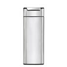 Simplehuman CW2016 Slim Touch Bar Bin, Brushed Stainless Steel, 40L