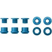 Wolf Tooth Chainring Bolts For 1X Set of 5 Blue