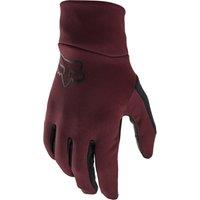 Fox Ranger Fire MTB Gloves Dark Maroon