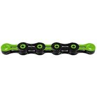 KMC x11sl DLC 11 speed Chain Black/Green