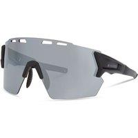 Madison Stealth Sunglasses Matte Black/Silver Mirror