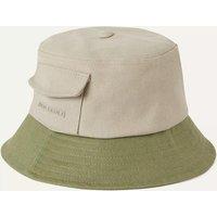 SealSkinz Lynford Waterproof Canvas Bucket Hat Cream/Mint