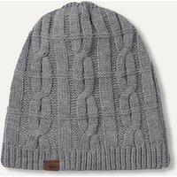 SealSkinz Blakeney Waterproof Cold Weather Cable Knit Beanie Grey