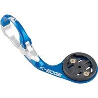 K-Edge Aero Race GPS 31.8mm Mount for Garmin Edge Anodised Blue