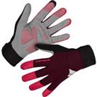 Endura Windchill Womens Gloves Aubergine