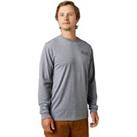 Fox Out And About Tech LS Tee Shirt Heather Graphite