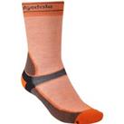 Bridgedale Summer Weight T2 Coolmax Sport MTB Socks Orange/Grey