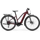 Merida Espresso 400 S EQ Low Step Electric Hybrid Bike Red/Black