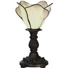 Clayre&Eef 5LL-6099N table lamp, in cream, Tiffany style