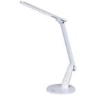 Aluminor Zig LED desk lamp with a control panel, white