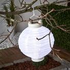 STAR TRADING LED solar lantern Jerrit 20 cm, white