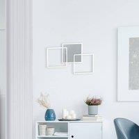 JUST LIGHT. GmbH Iven LED ceiling light, steel, 75x45cm