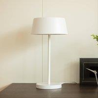Lindby Milica LED table lamp, white, dimmable