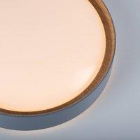 JUST LIGHT. GmbH Emilia LED ceiling light, three-stage dimmable, grey