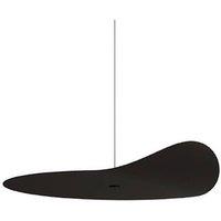 kdln decorative element Flow Leaf, black, 35 cm, hanging