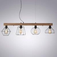JUST LIGHT. GmbH Kaska pendant light, 4-bulb