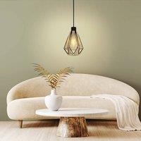 EGLO Adwickle pendant light, natural yarn lampshade