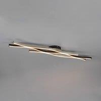 Trio Lighting Blaze LED ceiling light, CCT, dimmable, aluminium