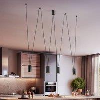 Nowodvorski Lighting More Eye pendant light, 4-bulb, black