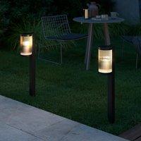 Nordlux Coupar Garden path lamp in aluminium, black