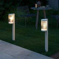 Nordlux Coupar Garden path lamp in aluminium, sand