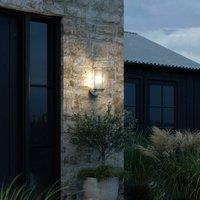 Nordlux Linton outdoor wall light, galvanised