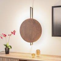 Nowodvorski Lighting Sunset B wall light made of wood