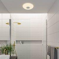 Nordlux DJay Smart LED ceiling light CCT with a speaker
