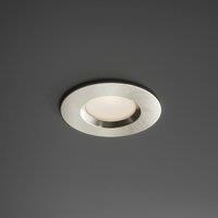 Nordlux LED recessed light Dorado Smart, nickel