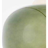 Brilliant Blop hanging light made of glass, green